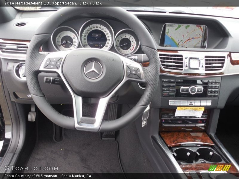 Black / Black 2014 Mercedes-Benz E 350 Sport Sedan