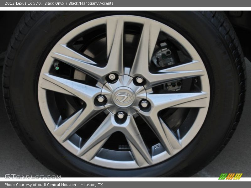 Black Onyx / Black/Mahogany Accents 2013 Lexus LX 570