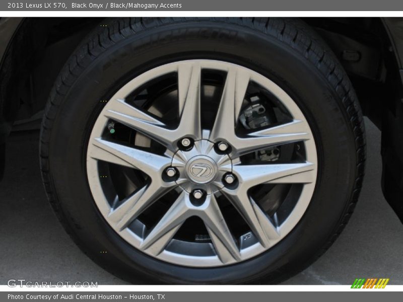 Black Onyx / Black/Mahogany Accents 2013 Lexus LX 570