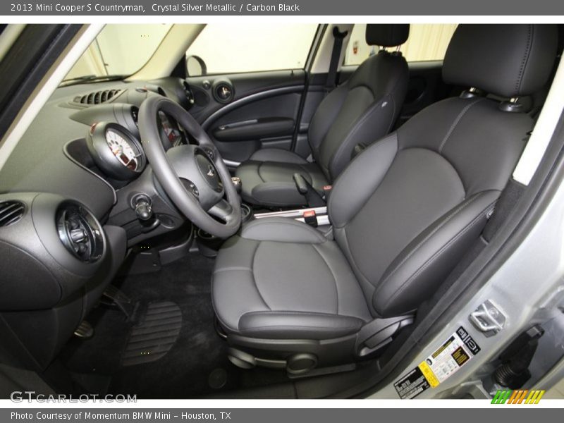 Crystal Silver Metallic / Carbon Black 2013 Mini Cooper S Countryman