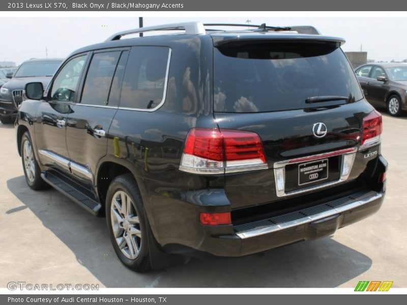 Black Onyx / Black/Mahogany Accents 2013 Lexus LX 570