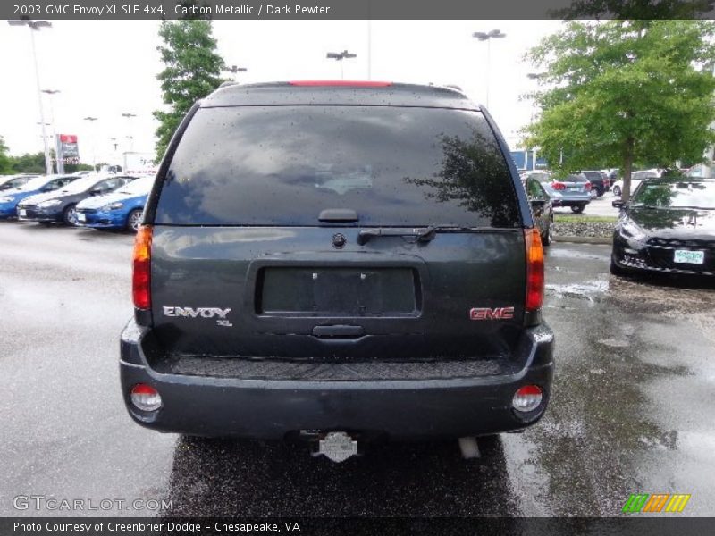 Carbon Metallic / Dark Pewter 2003 GMC Envoy XL SLE 4x4