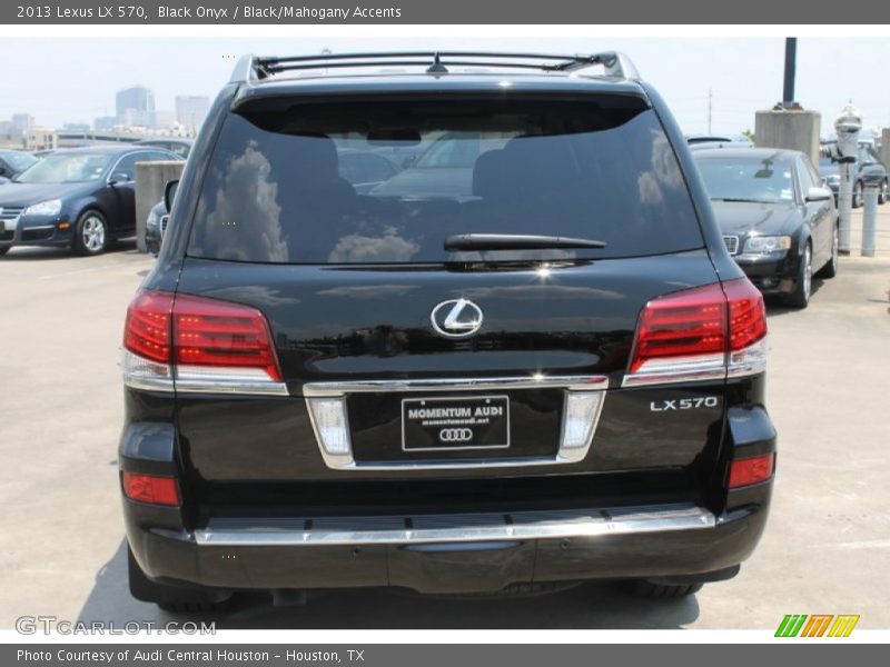 Black Onyx / Black/Mahogany Accents 2013 Lexus LX 570