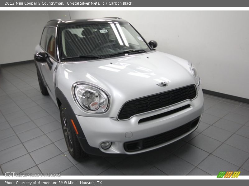 Crystal Silver Metallic / Carbon Black 2013 Mini Cooper S Countryman
