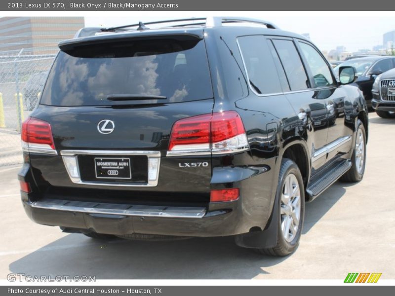 Black Onyx / Black/Mahogany Accents 2013 Lexus LX 570