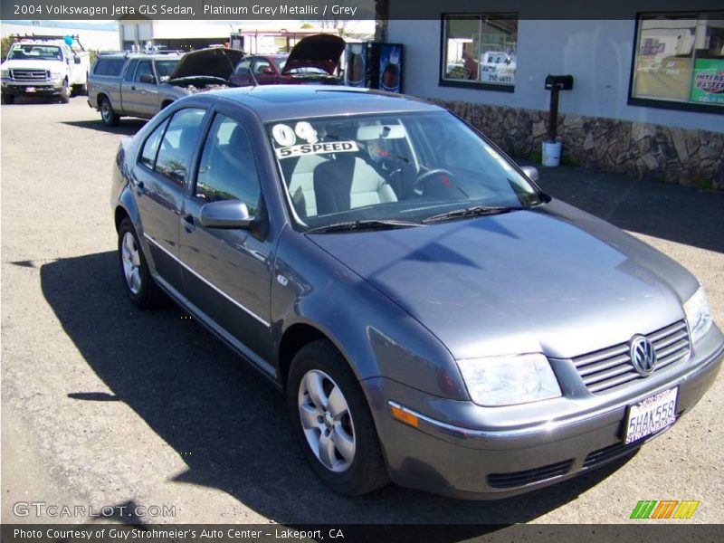 Platinum Grey Metallic / Grey 2004 Volkswagen Jetta GLS Sedan