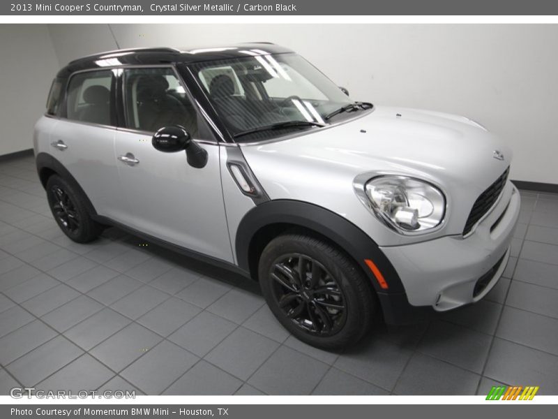 Crystal Silver Metallic / Carbon Black 2013 Mini Cooper S Countryman