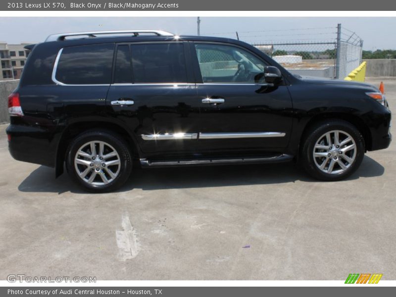 Black Onyx / Black/Mahogany Accents 2013 Lexus LX 570