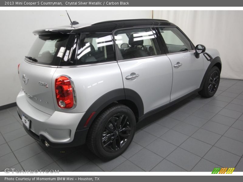 Crystal Silver Metallic / Carbon Black 2013 Mini Cooper S Countryman
