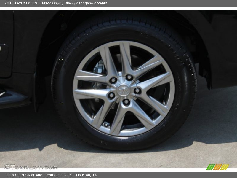 Black Onyx / Black/Mahogany Accents 2013 Lexus LX 570