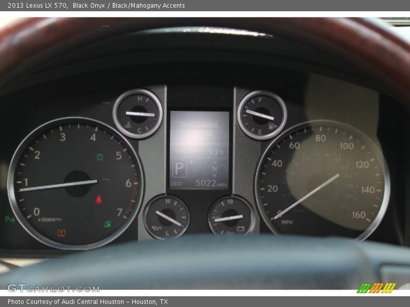 Black Onyx / Black/Mahogany Accents 2013 Lexus LX 570