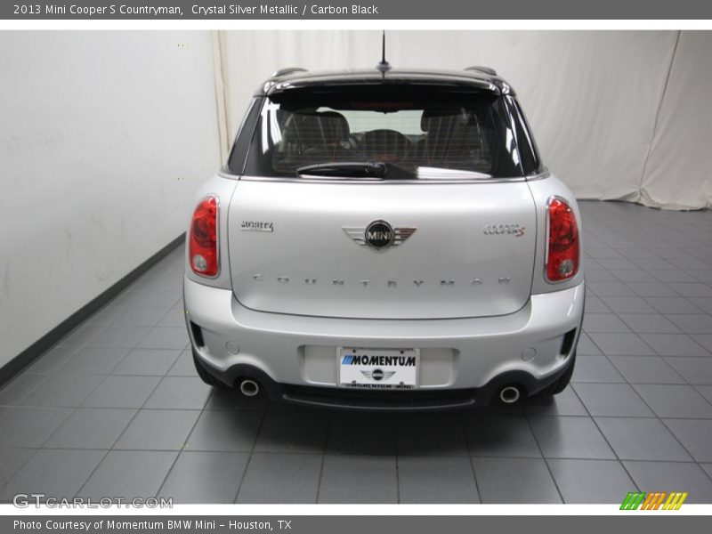 Crystal Silver Metallic / Carbon Black 2013 Mini Cooper S Countryman