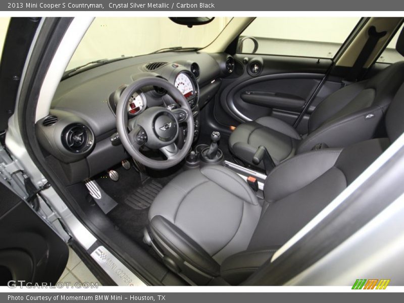 Crystal Silver Metallic / Carbon Black 2013 Mini Cooper S Countryman