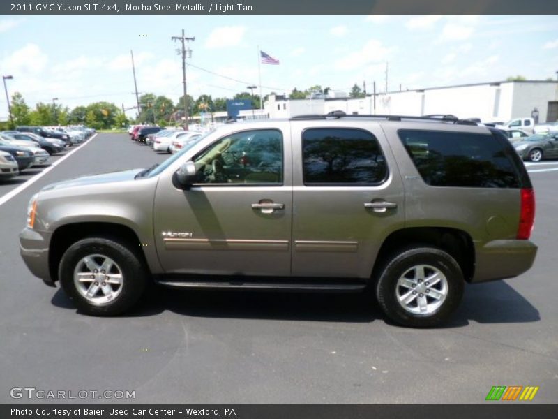 Mocha Steel Metallic / Light Tan 2011 GMC Yukon SLT 4x4
