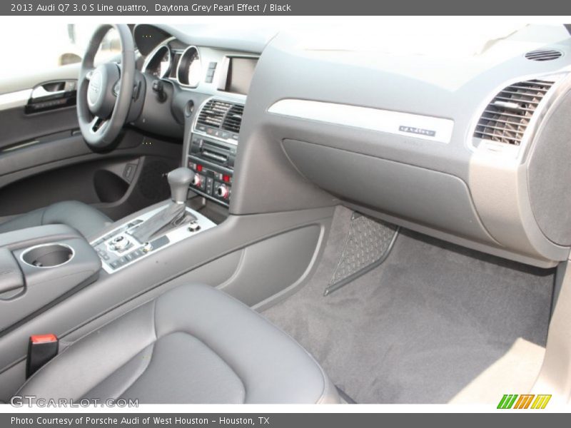 Daytona Grey Pearl Effect / Black 2013 Audi Q7 3.0 S Line quattro