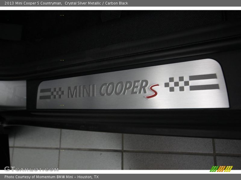Crystal Silver Metallic / Carbon Black 2013 Mini Cooper S Countryman