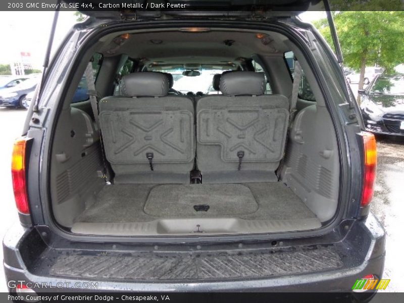 Carbon Metallic / Dark Pewter 2003 GMC Envoy XL SLE 4x4