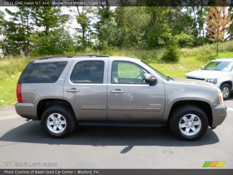 Mocha Steel Metallic / Light Tan 2011 GMC Yukon SLT 4x4