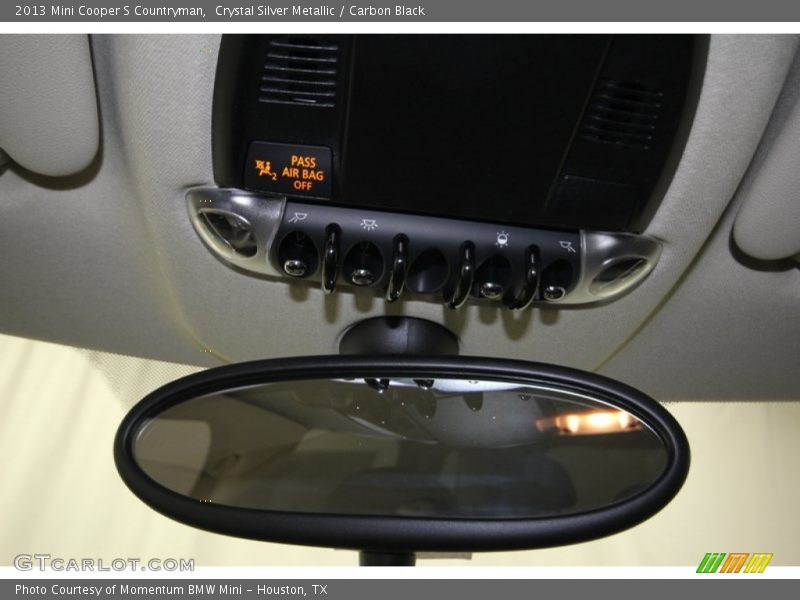 Crystal Silver Metallic / Carbon Black 2013 Mini Cooper S Countryman