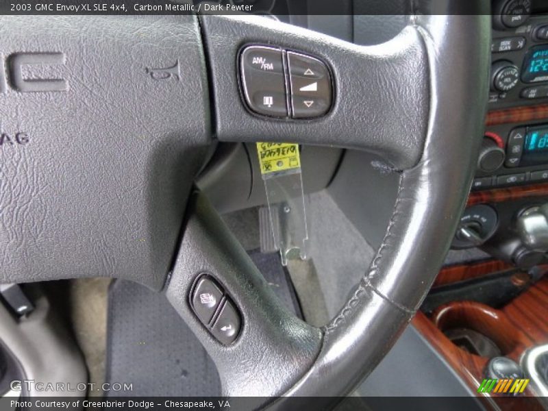 Carbon Metallic / Dark Pewter 2003 GMC Envoy XL SLE 4x4