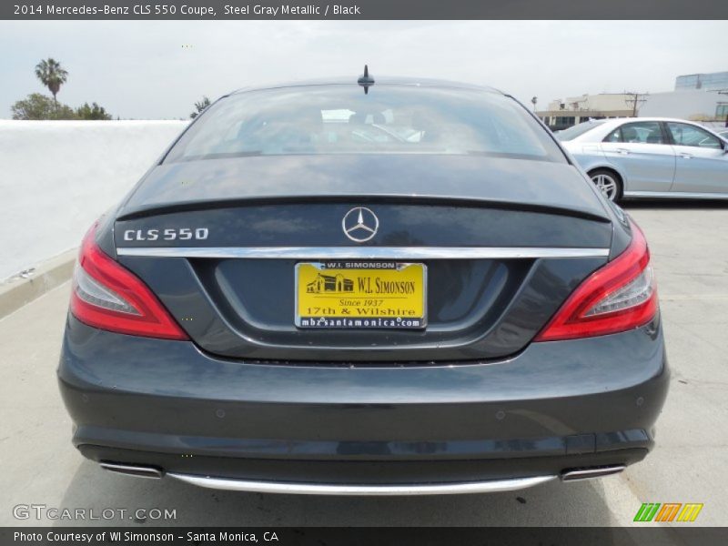 Steel Gray Metallic / Black 2014 Mercedes-Benz CLS 550 Coupe