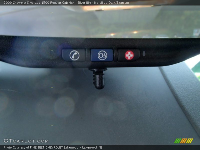 Silver Birch Metallic / Dark Titanium 2009 Chevrolet Silverado 1500 Regular Cab 4x4