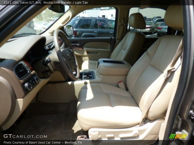 Mocha Steel Metallic / Light Tan 2011 GMC Yukon SLT 4x4