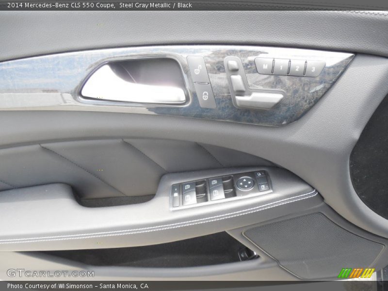 Steel Gray Metallic / Black 2014 Mercedes-Benz CLS 550 Coupe