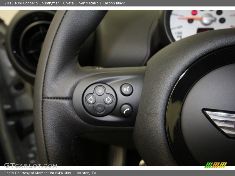 Crystal Silver Metallic / Carbon Black 2013 Mini Cooper S Countryman