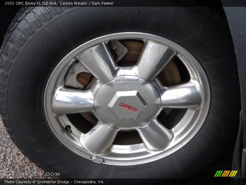 Carbon Metallic / Dark Pewter 2003 GMC Envoy XL SLE 4x4