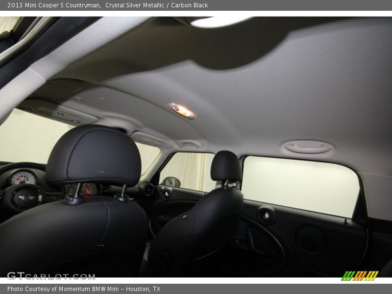 Crystal Silver Metallic / Carbon Black 2013 Mini Cooper S Countryman