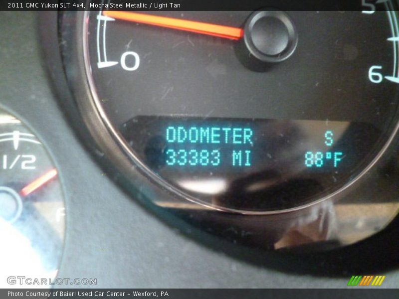 Mocha Steel Metallic / Light Tan 2011 GMC Yukon SLT 4x4