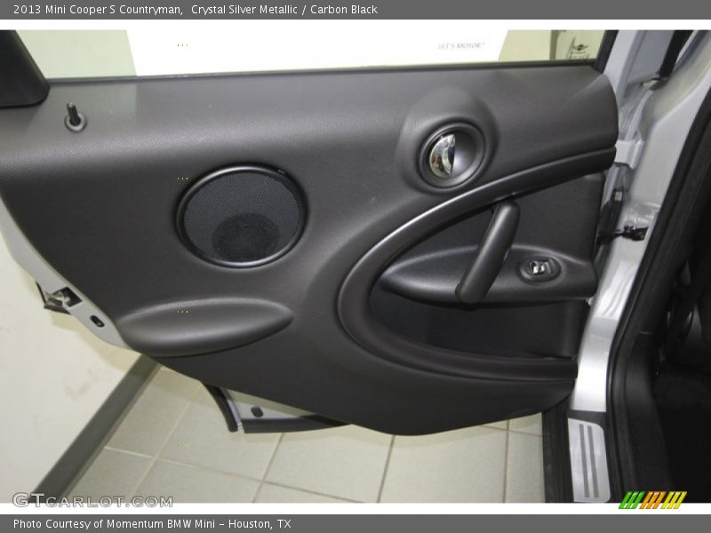 Crystal Silver Metallic / Carbon Black 2013 Mini Cooper S Countryman