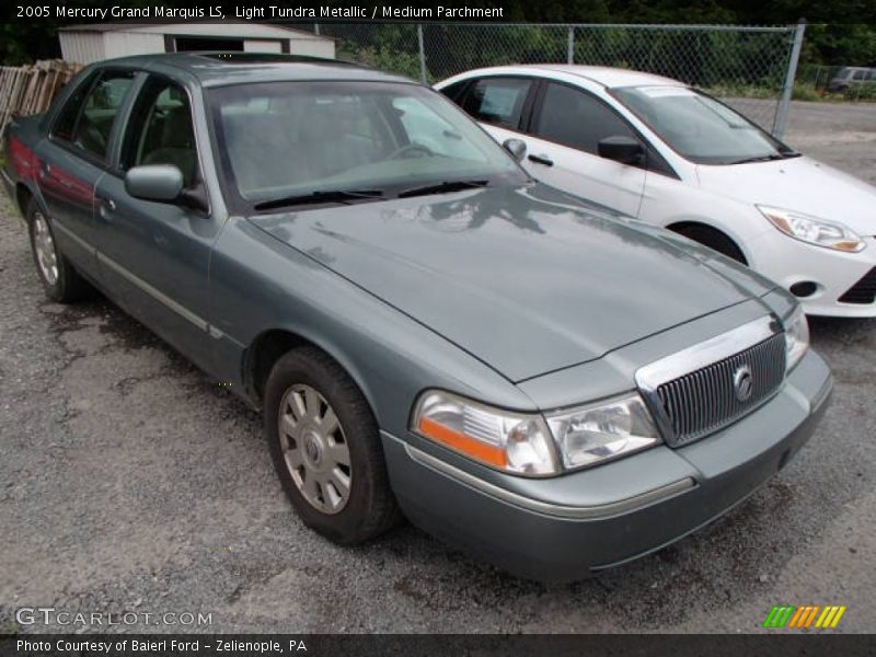 Light Tundra Metallic / Medium Parchment 2005 Mercury Grand Marquis LS