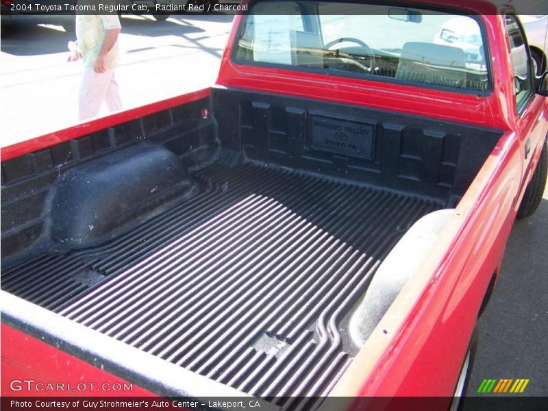 Radiant Red / Charcoal 2004 Toyota Tacoma Regular Cab