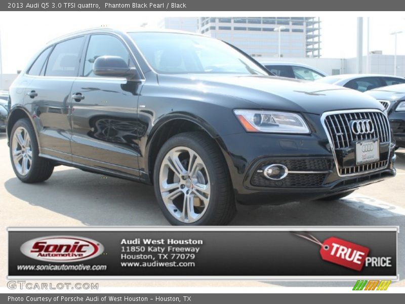 Phantom Black Pearl / Black 2013 Audi Q5 3.0 TFSI quattro