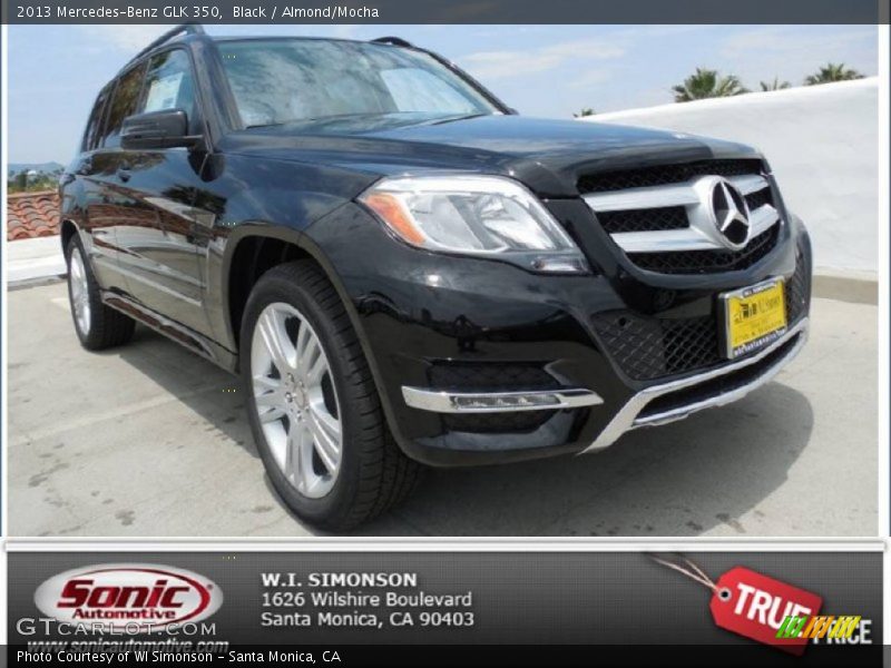 Black / Almond/Mocha 2013 Mercedes-Benz GLK 350