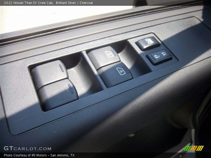 Brilliant Silver / Charcoal 2012 Nissan Titan SV Crew Cab