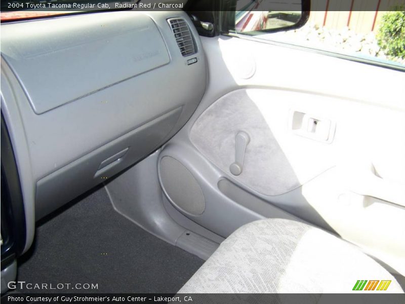Radiant Red / Charcoal 2004 Toyota Tacoma Regular Cab
