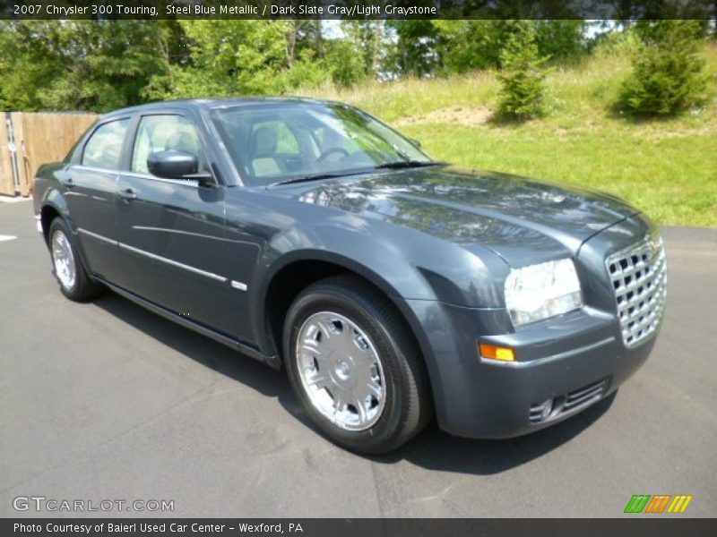 Steel Blue Metallic / Dark Slate Gray/Light Graystone 2007 Chrysler 300 Touring