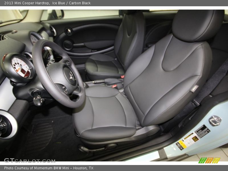 Ice Blue / Carbon Black 2013 Mini Cooper Hardtop