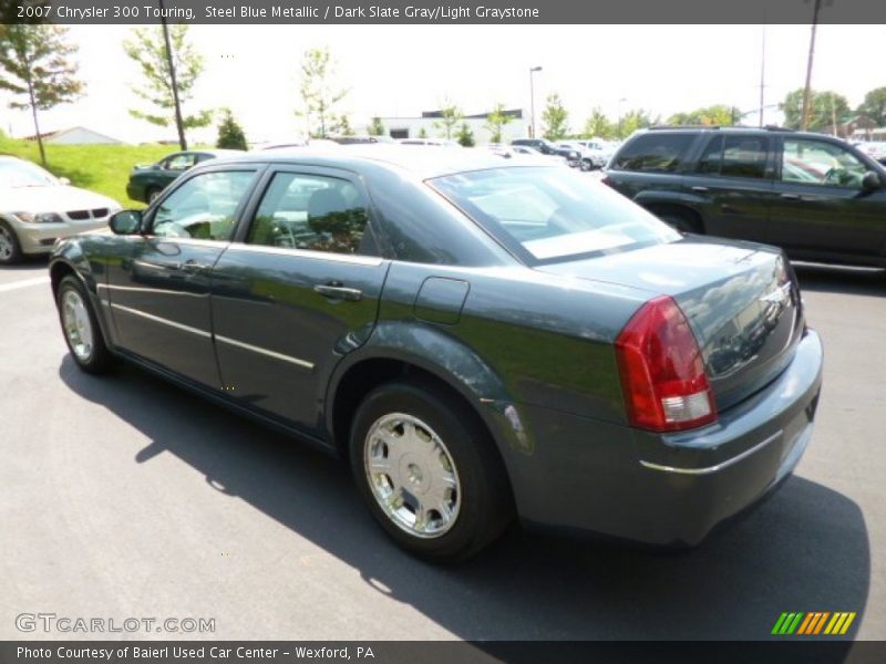 Steel Blue Metallic / Dark Slate Gray/Light Graystone 2007 Chrysler 300 Touring