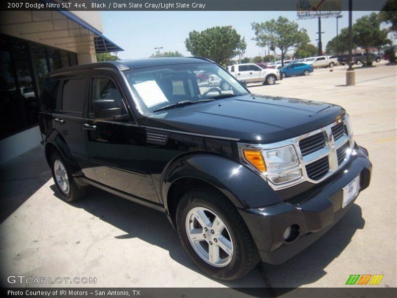Black / Dark Slate Gray/Light Slate Gray 2007 Dodge Nitro SLT 4x4
