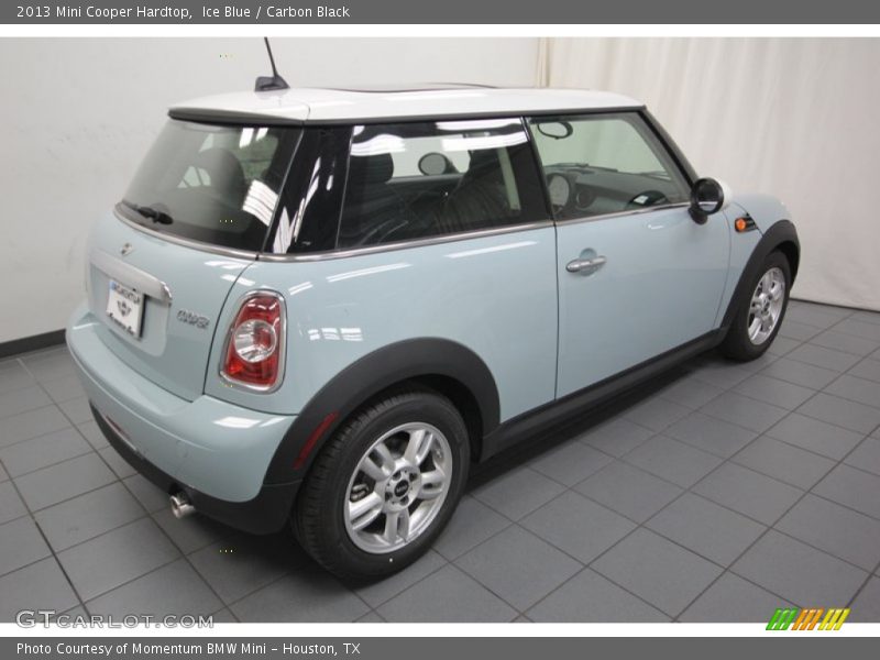 Ice Blue / Carbon Black 2013 Mini Cooper Hardtop