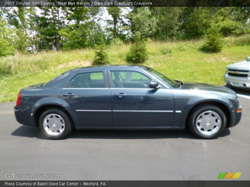 Steel Blue Metallic / Dark Slate Gray/Light Graystone 2007 Chrysler 300 Touring
