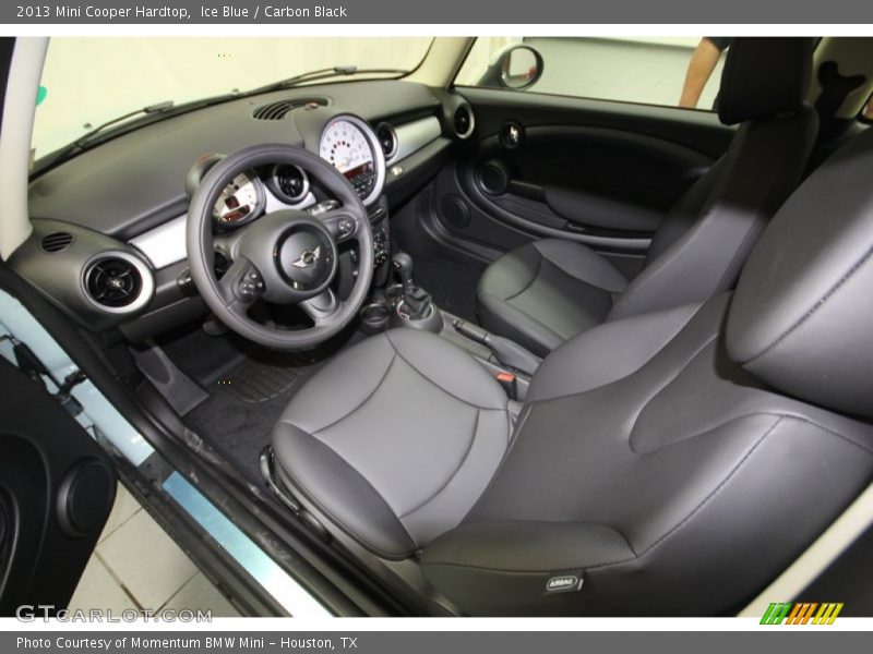 Ice Blue / Carbon Black 2013 Mini Cooper Hardtop