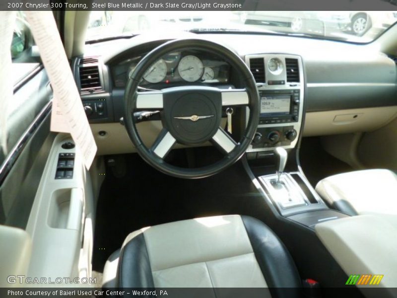 Steel Blue Metallic / Dark Slate Gray/Light Graystone 2007 Chrysler 300 Touring