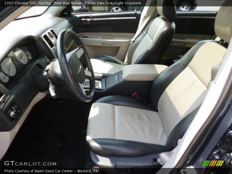 Steel Blue Metallic / Dark Slate Gray/Light Graystone 2007 Chrysler 300 Touring
