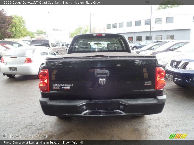 Black / Medium Slate Gray 2006 Dodge Dakota SLT Quad Cab 4x4