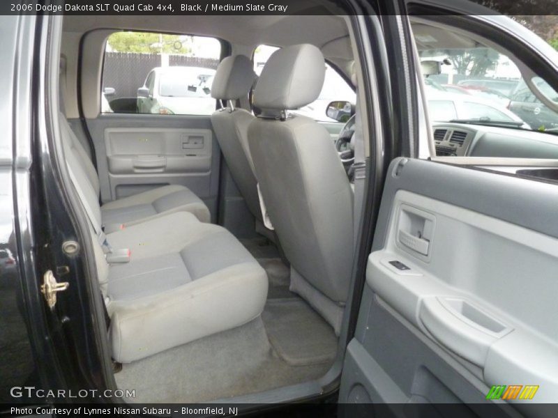 Black / Medium Slate Gray 2006 Dodge Dakota SLT Quad Cab 4x4